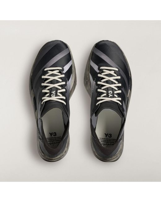 Adidas Black Y-3 Adios Pro Trainers for men