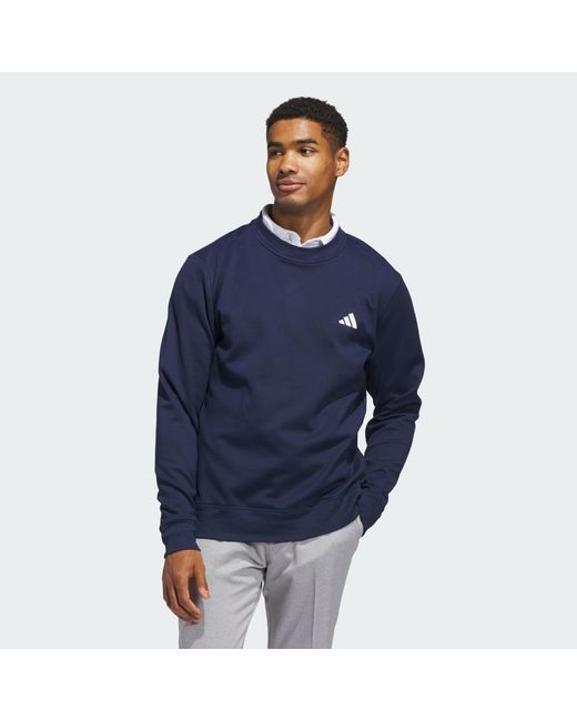 Adidas Blue Ultimate365 Climawarm Crewneck Sweatshirt for men