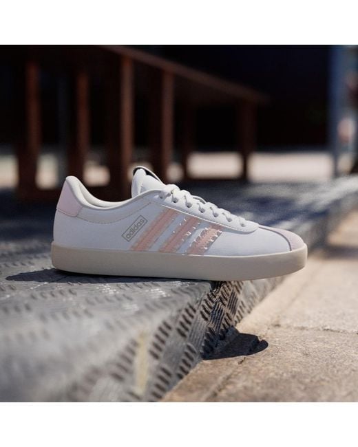 Adidas Natural Vl Court 3.0 Shoes