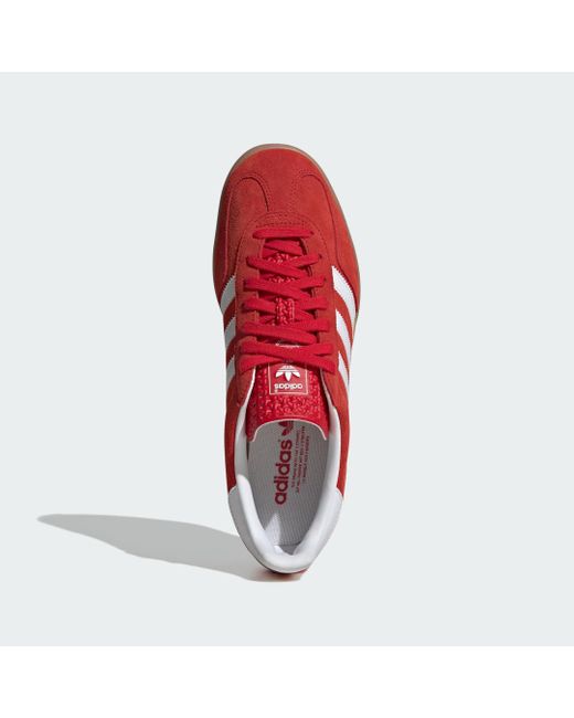 Zapatilla Gazelle Indoor Adidas de hombre de color Red