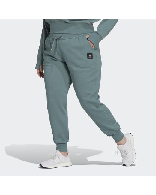 adidas 11 Honoré Joggingbroek (grote Maat) in het Blauw | Lyst BE