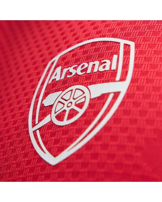 Adidas Red Arsenal Fc 26/27 Home Authentic Long Sleeve Jersey for men