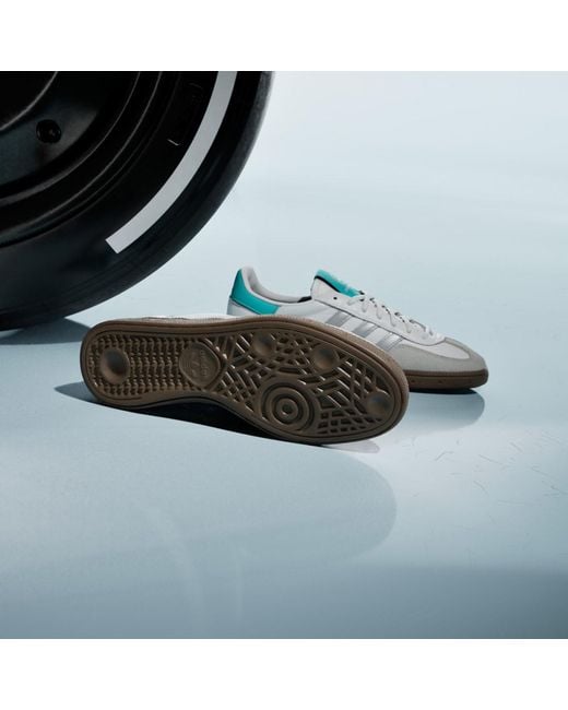 Adidas Blue Handball Spezial Mercedes Shoes