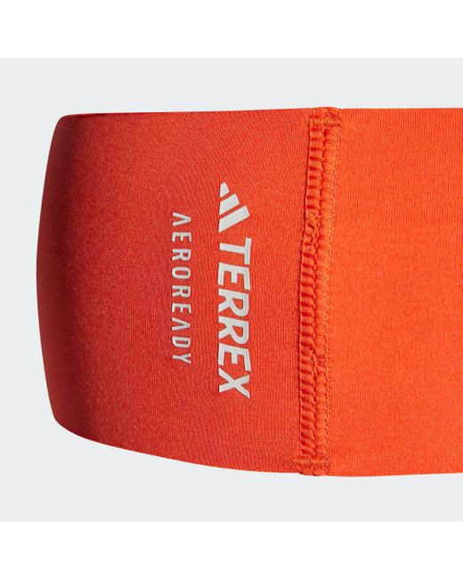 Adidas Orange Terrex Aeroready Headband