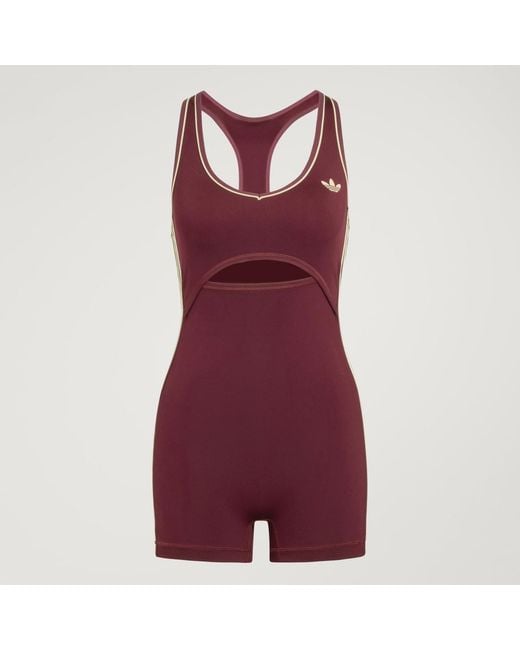 Adidas Brown Originals Sport Onesie