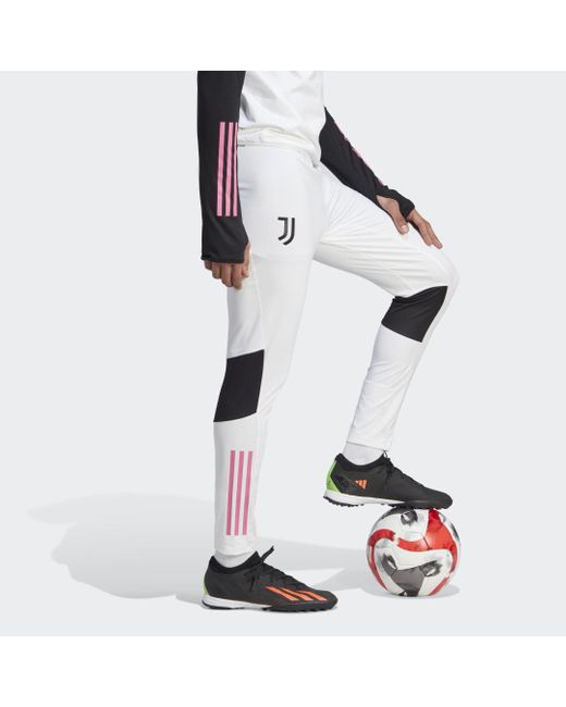 Pantaloni Tiro 23 Pro Juventus di Adidas in White da Uomo