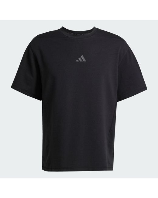 Adidas Black D4T X T-Shirt for men