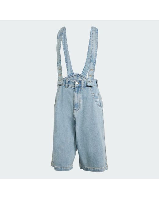 Adidas Blue X Jeremy Scott Denim Latzhose