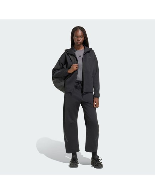 Adidas Black Z.N.E. Full Zip Hoodie