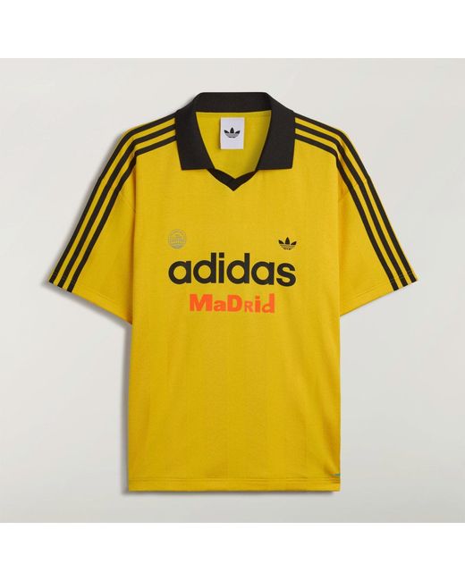 Adidas Yellow Bad Bunny Jersey Madrid for men