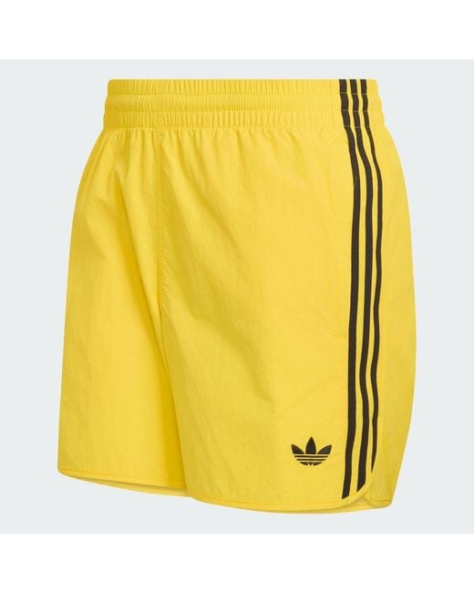 Adidas Yellow Sprinter Shorts for men