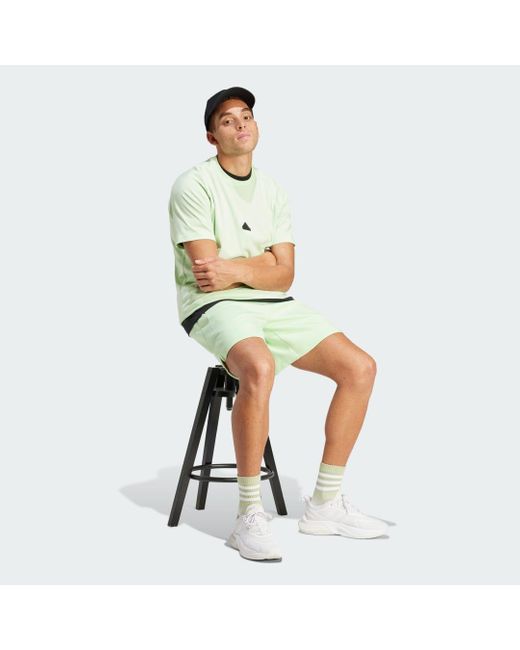 Adidas Green Z.N.E. T-Shirt for men