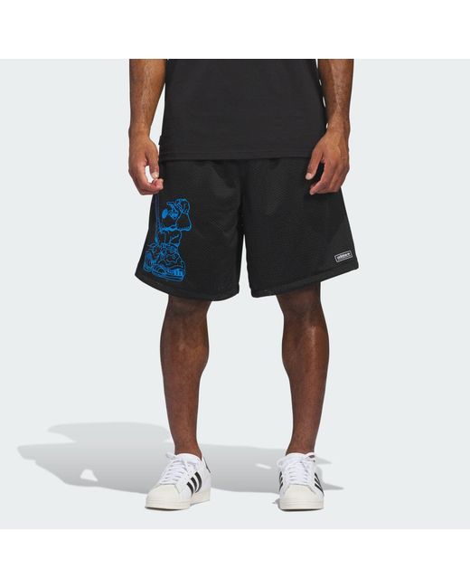 Adidas Multicolor Skateboarding X Kogancult Bball Shorts