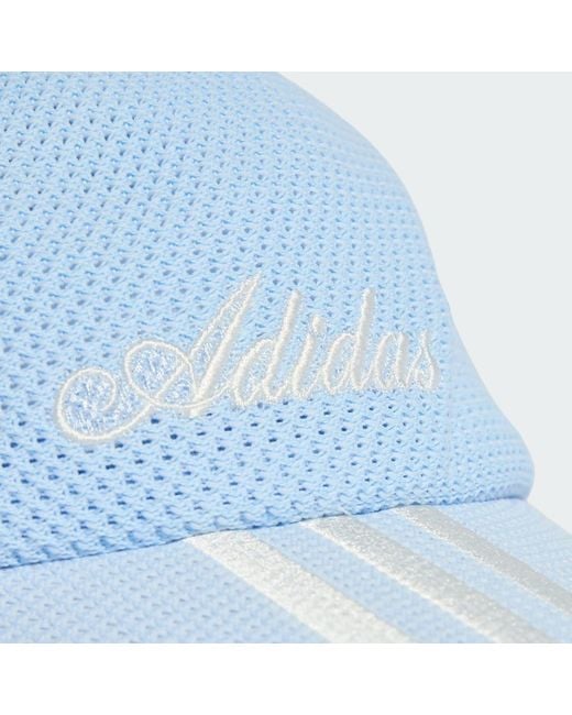 Adidas Blue Crochet Cap
