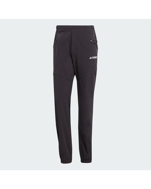 Adidas Black Terrex Xperior Trousers for men