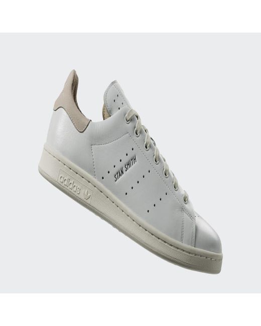 Adidas White Stan Smith Lux Shoes