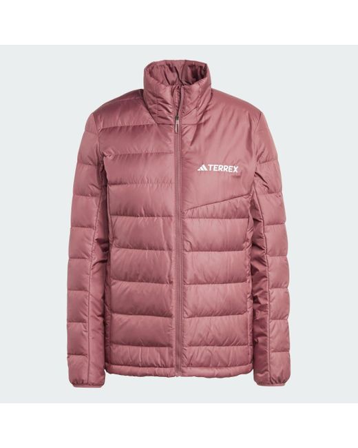 Adidas Red Terrex Multi Light Down Jacket