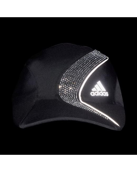 Adidas Black Kappe Strasssteine