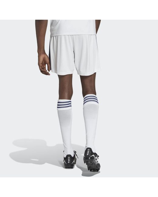 Adidas White Leeds United Fc 22/23 Home Shorts for men