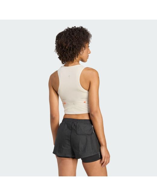Crop Top Adi365 H.Koumori Running di Adidas in Black