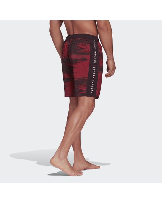 Adidas Synthetik Fc Arsenal Badeshorts In Schwarz Fur Herren Lyst