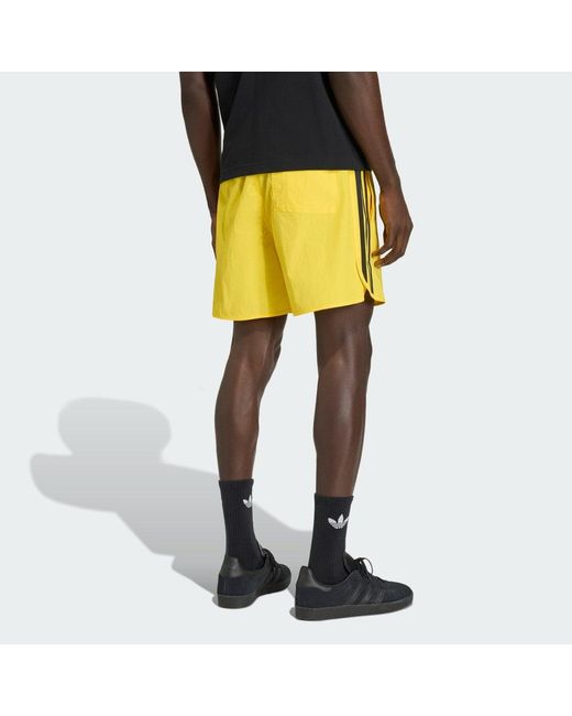 Adidas Yellow Sprinter Shorts for men