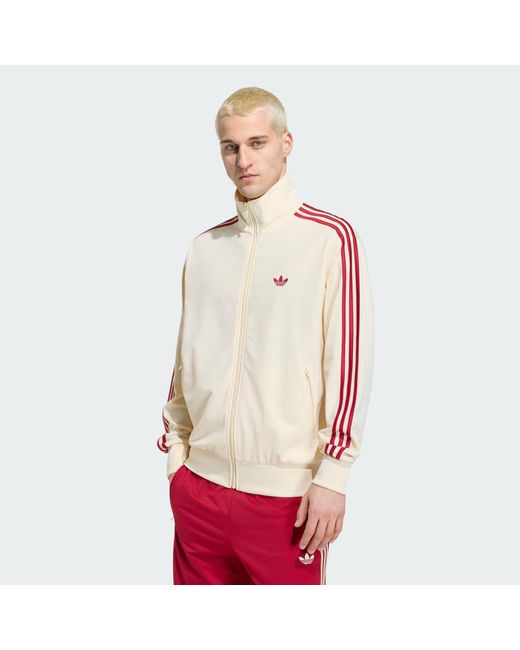 Adidas Red Firebird Track Jacket for men