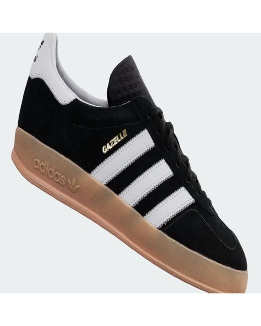 Adidas Black Gazelle Indoor Shoes