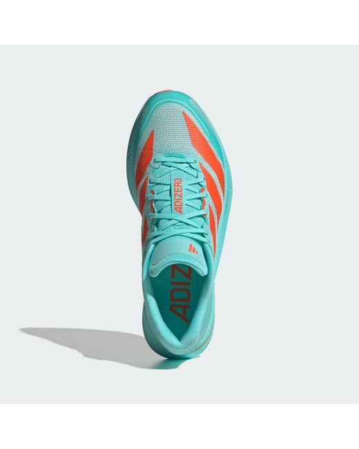 Adidas Blue Adizero Boston 13 Shoes for men