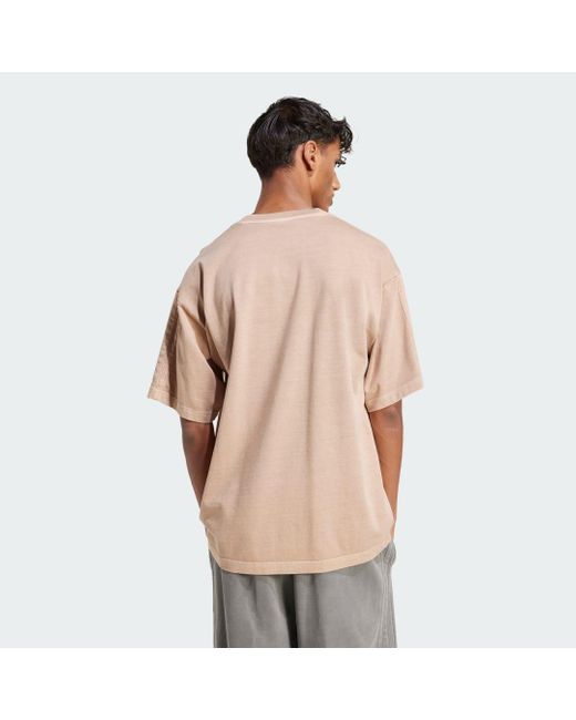T-Shirt All Szn Washed di Adidas in Natural da Uomo