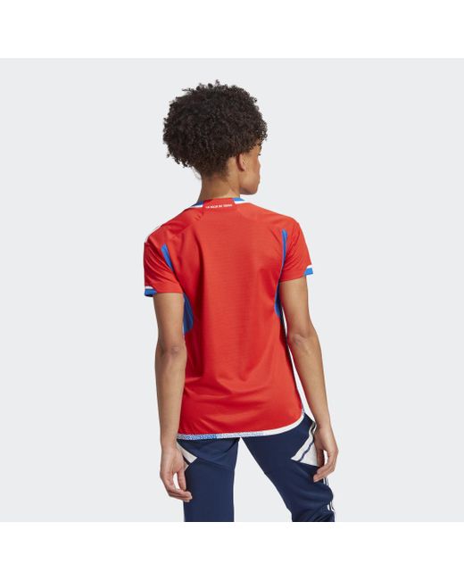 Adidas Red Chile 22 Home Jersey