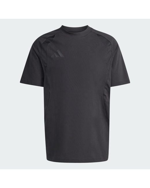 Adidas Black Tiro Travel T-Shirt for men