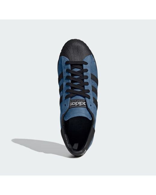Adidas Blue Superstar 82 Shoes