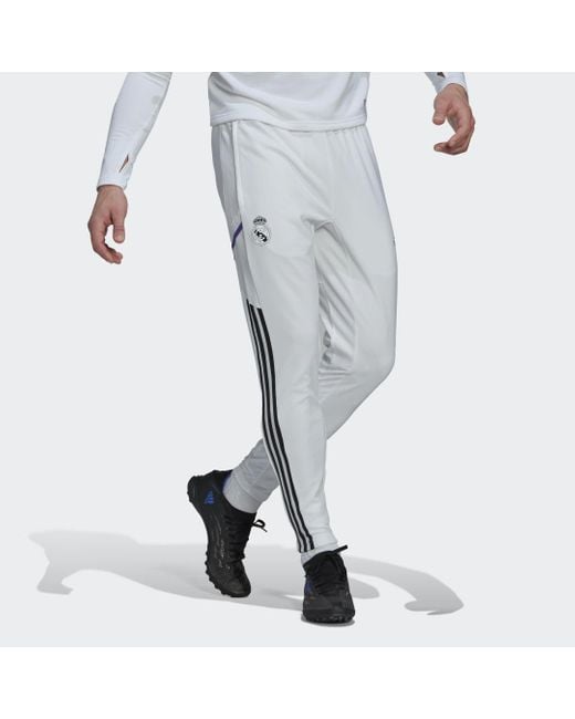 Adidas Real Madrid Condivo 22 Trainingshose in White für Herren