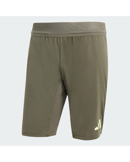 Adidas Green Real Madrid 25/26 Tiro25 Pro Training Shorts for men