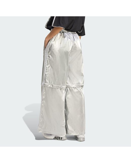 Pantaloni Da Allenamento Adilenium Season 4 Teamgeist Oversize Argento di Adidas in Gray