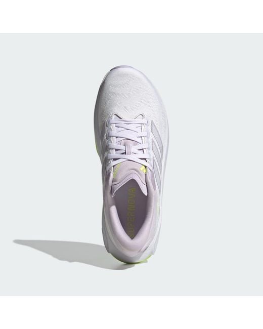 Adidas White Supernova Prima 3 Running Shoes