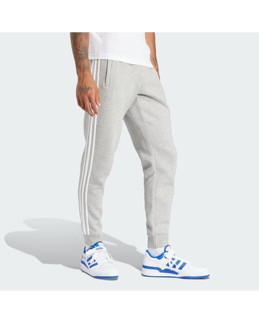 Adicolor 3-stripes Joggers di Adidas in Gray da Uomo