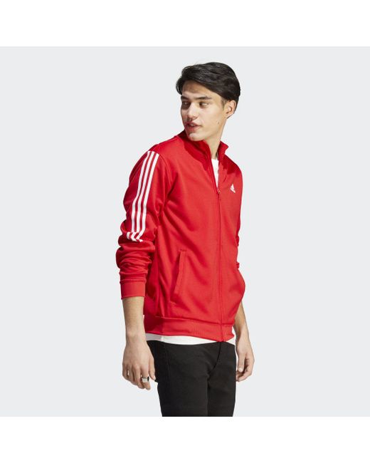 Adidas Red Tiro Suit-Up Track Top for men