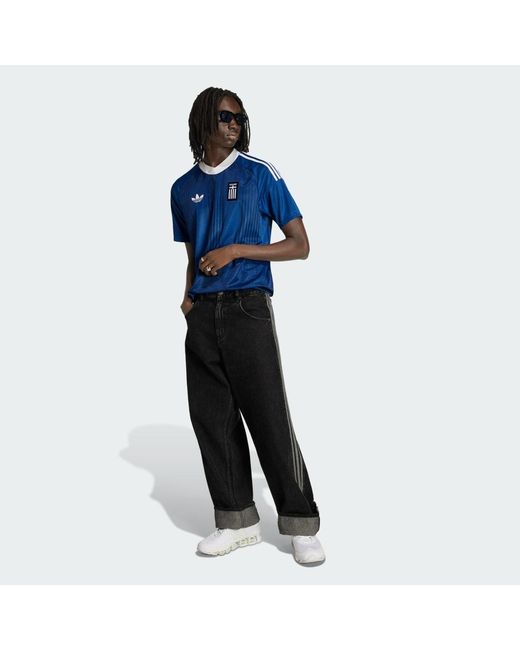 Adidas Blue Greece National Team Fifa X World Cup 2026 Replica Jersey for men