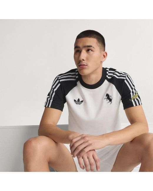 Adidas Black Juventus Fc Originals T-Shirt for men