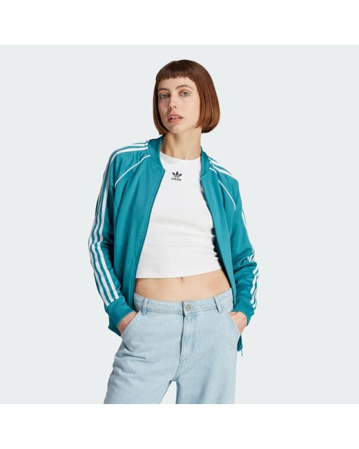Adidas Blue Adicolor Classics Sst Track Top