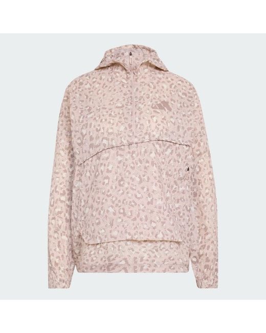 Adidas Natural Terrex Xploric Clima365 Printed Wind Anorak
