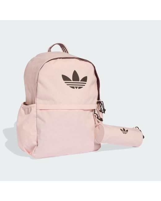 Adidas Pink Backpack With Pencil Case