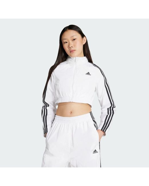 Chaqueta Corta Teamgeist Adicolor Adidas de color White