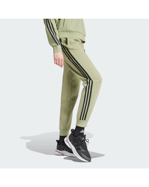 Adidas Green Future Icons 3-Stripes Regular Joggers