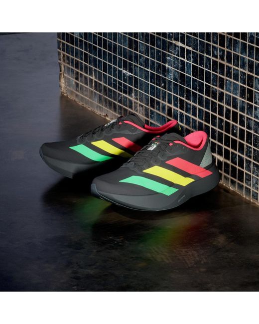 Adidas Blue Jamaica 26 X Bob Marley Adizero Evo Sl Shoes for men