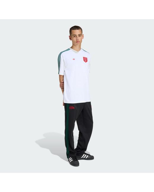 Adidas White Jersey Roses for men