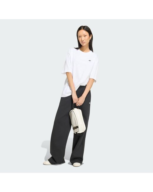 Adidas White Essentials Boyfriend T-Shirt