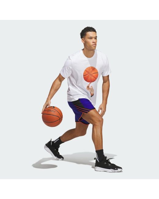 Adidas Blue Crazy Lite Short for men